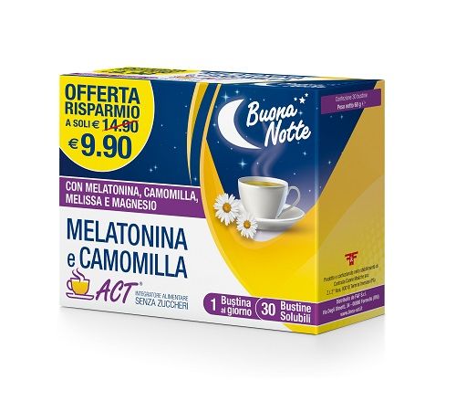 MELATONINA ACT +CAMOMIL 30BUST