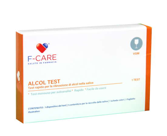 F CARE ALCOHOL TEST RAPIDO