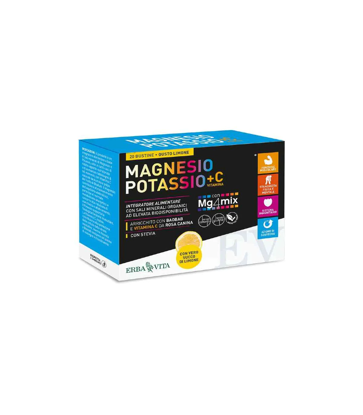 MAGNESIO POTASSIO +C VIT LIM