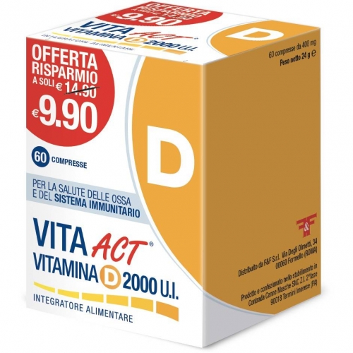 VITA ACT VIT D 2000UI 60CPR