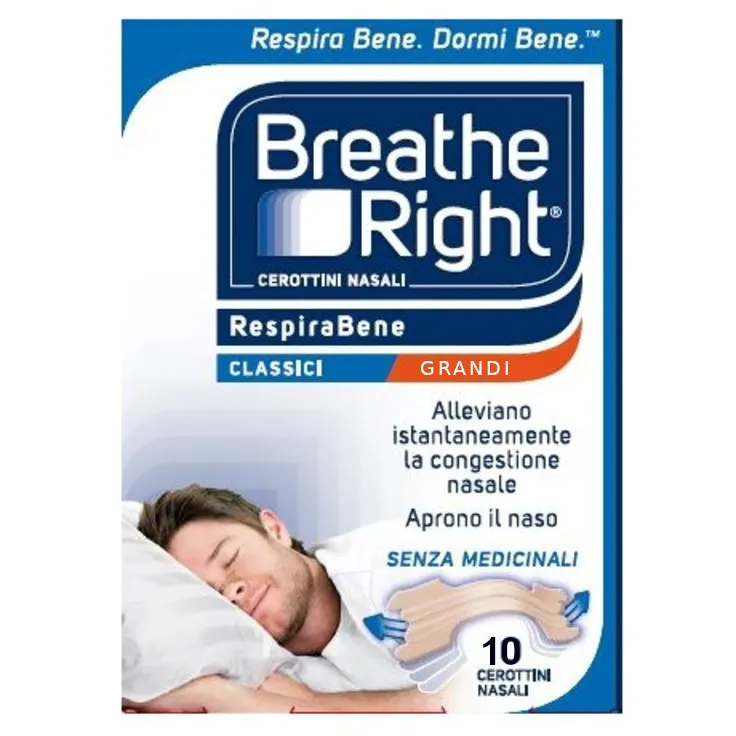 BREATHE RIGHT CLASSICI GR 10PZ