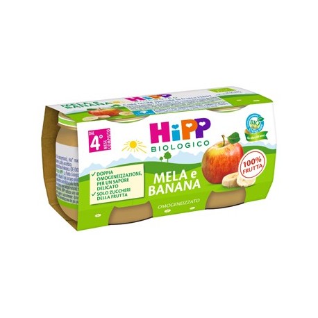 HIPP BIO OMOG MELA/BANANA2X80G