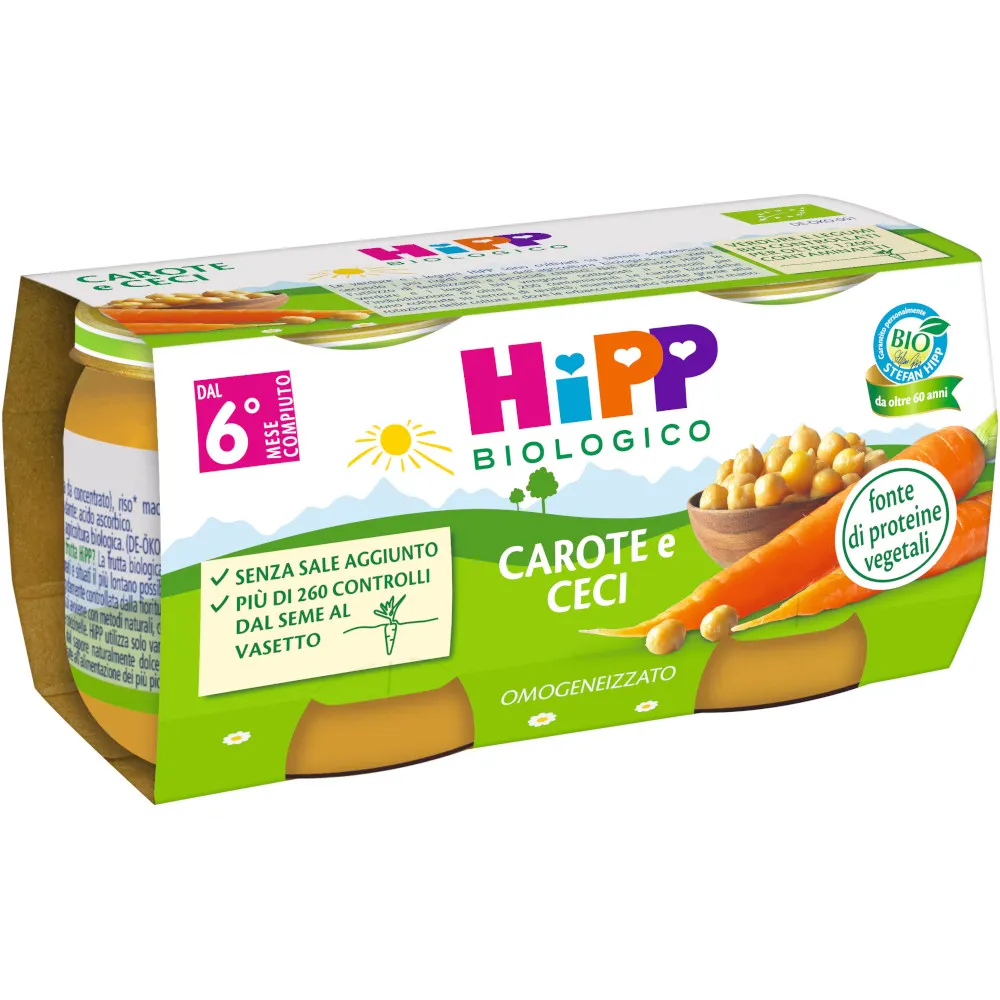 HIPP BIO OMOG CAROTE/CECI2X80G