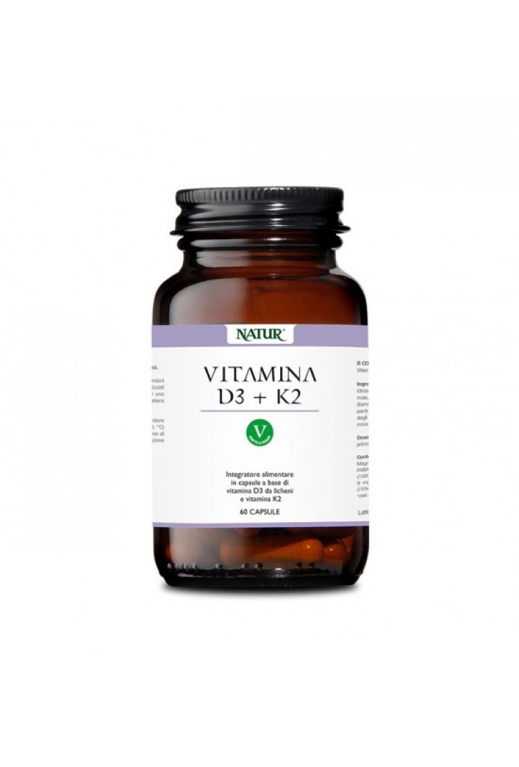VITAMINA D3+K2 60CPS
