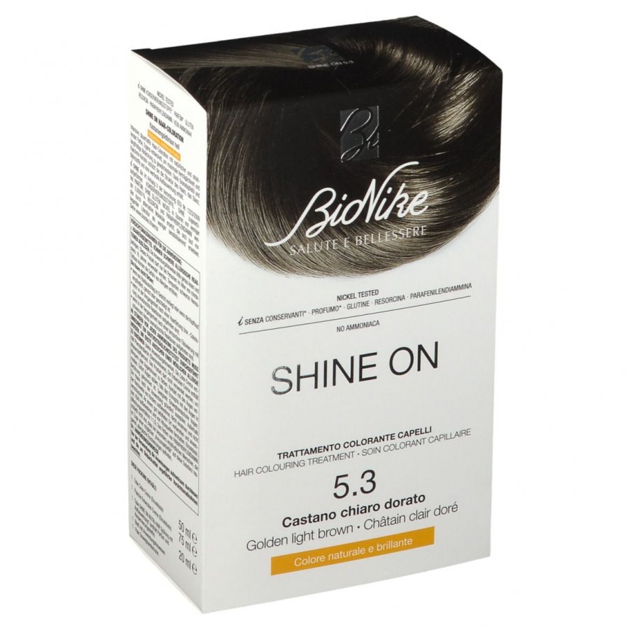 SHINE ON CASTANO CHIARO DORATO