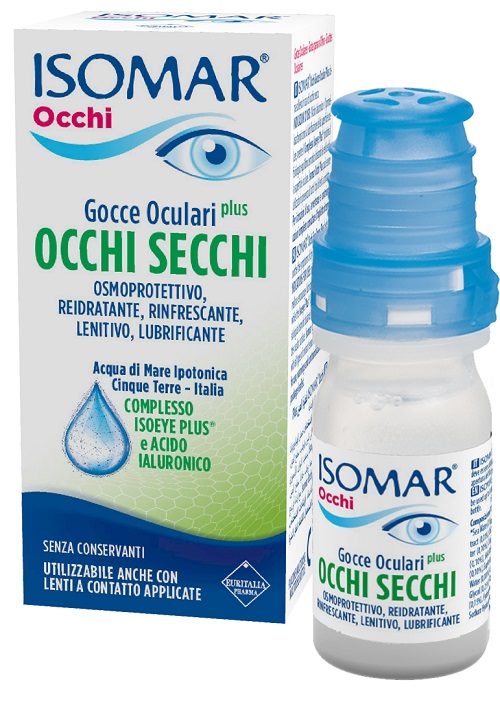 ISOMAR OCCHI SEC PLUS0.2% 10ML