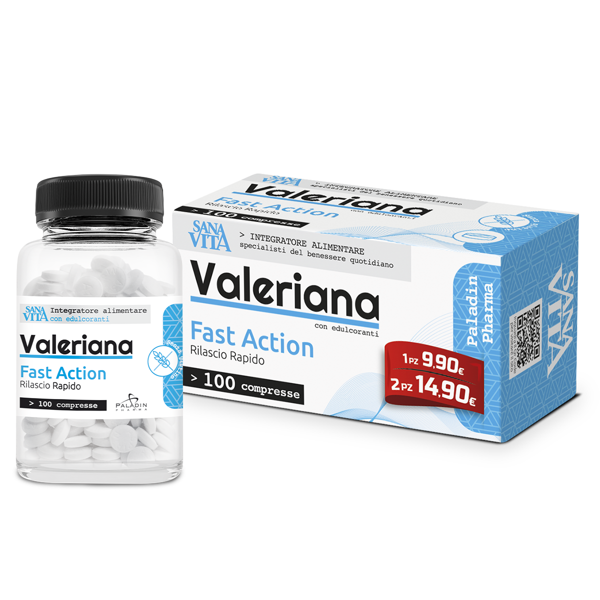 SANAVITA VALERIANA 100CPR