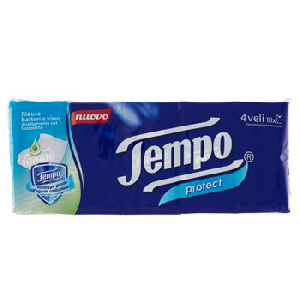 TEMPO PROTECT FAZZOLETTI10X20B