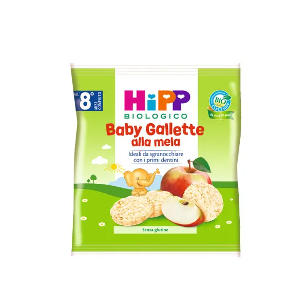 HIPP BABY GALLETTE RISO MELA