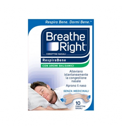BREATHE RIGHT BALSAMICI 10PZ