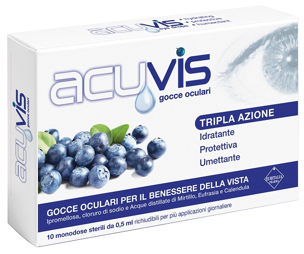 ACUVIS GOCCE OCULARI 10FL 0.5M