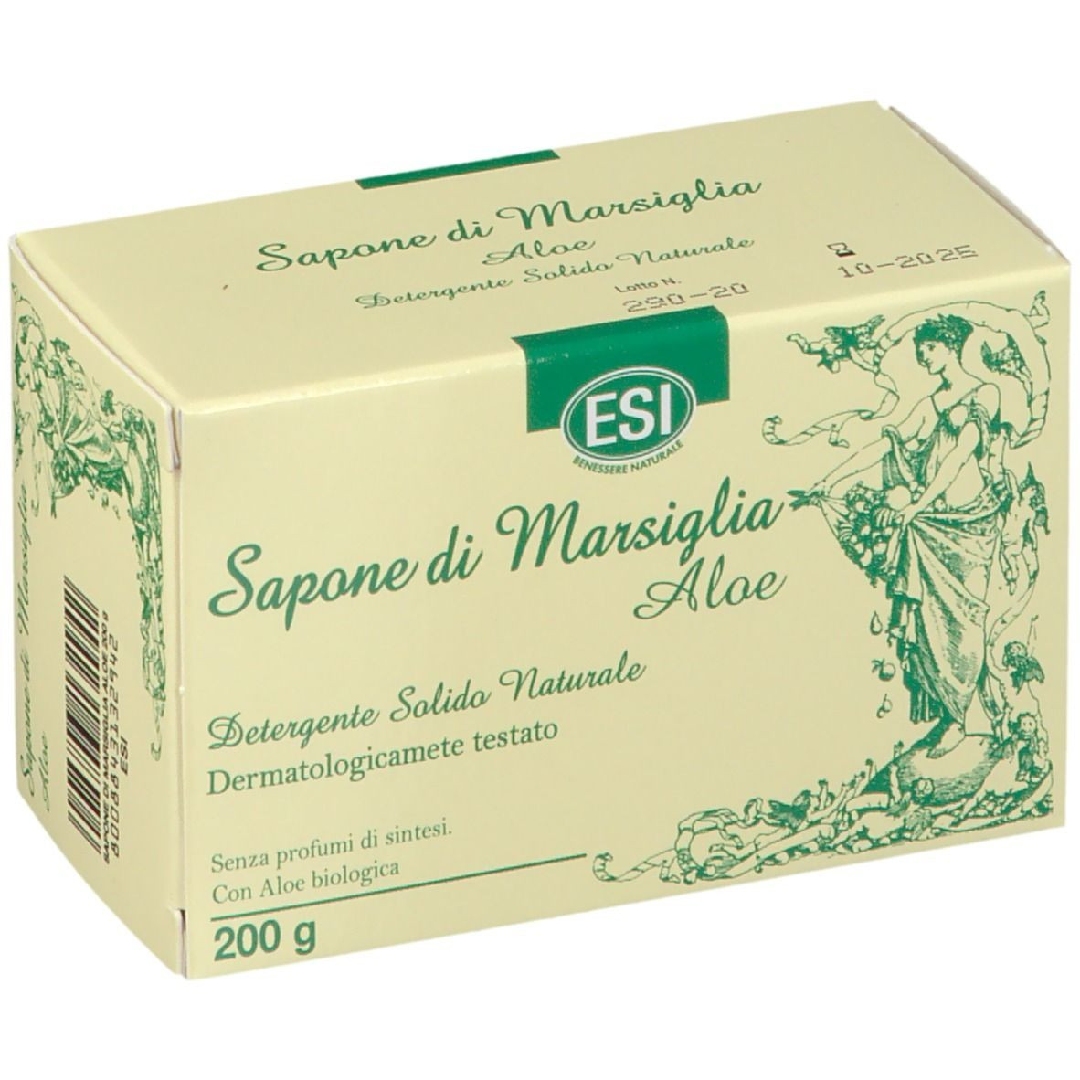 ESI SAPONE MARSIGLIA ALOE 200G