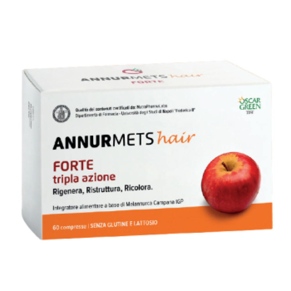 ANNURMETS HAIR FORTE TRI 60CPR