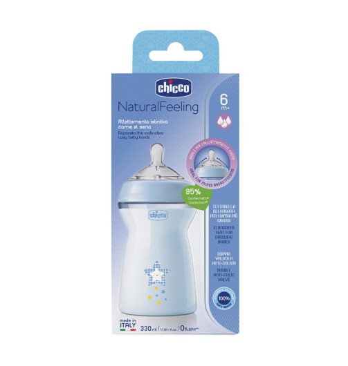 CH BIBERON NF PP 6M+ 330ML BBO