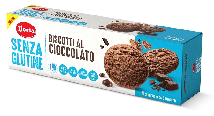 DORIA BISCOTTI CACAO 4PZ