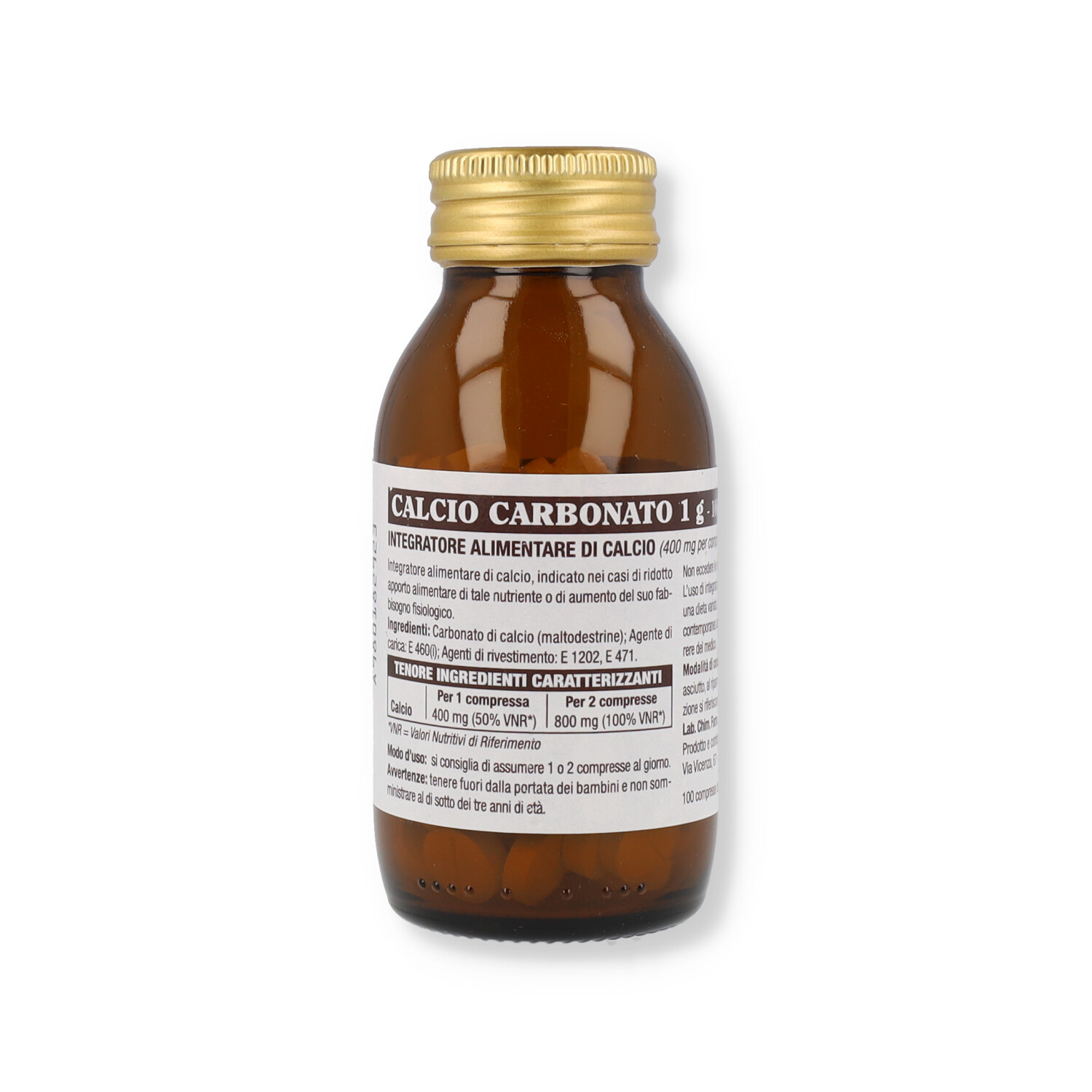 CALCIO CARBONATO NF 1G 100CPR