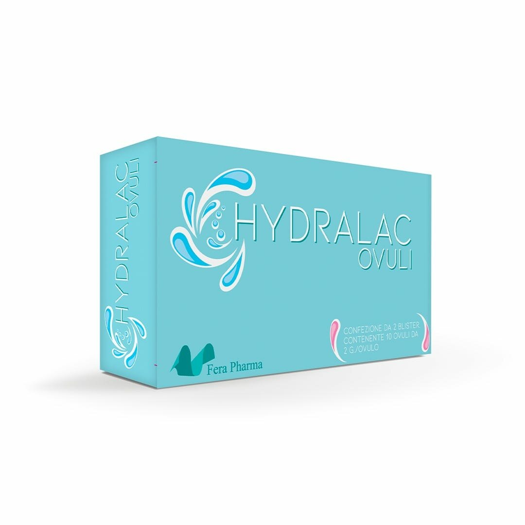HYDRALAC OVULI VAGINALI 10PZ