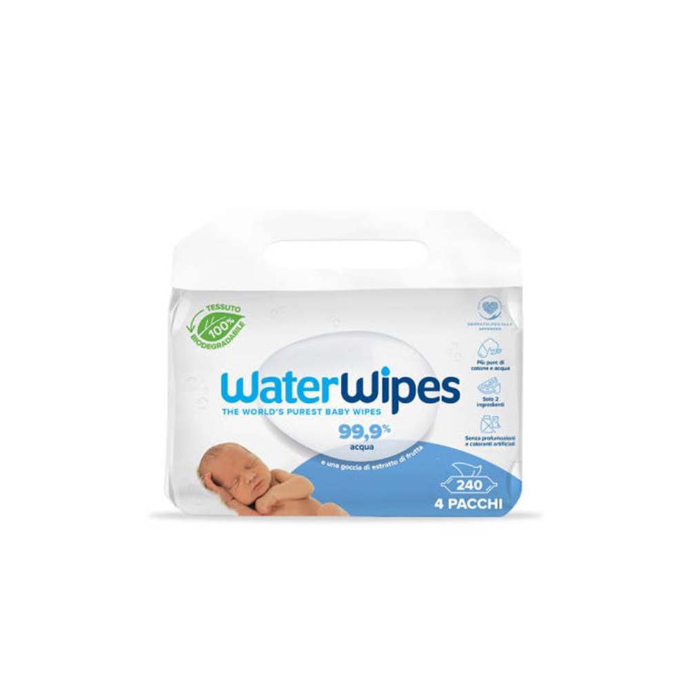 WATERWIPES BIO 4X60PZ