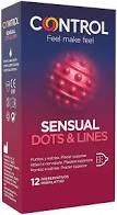 CONTROL SENSUAL DOTS&LINES 6PZ