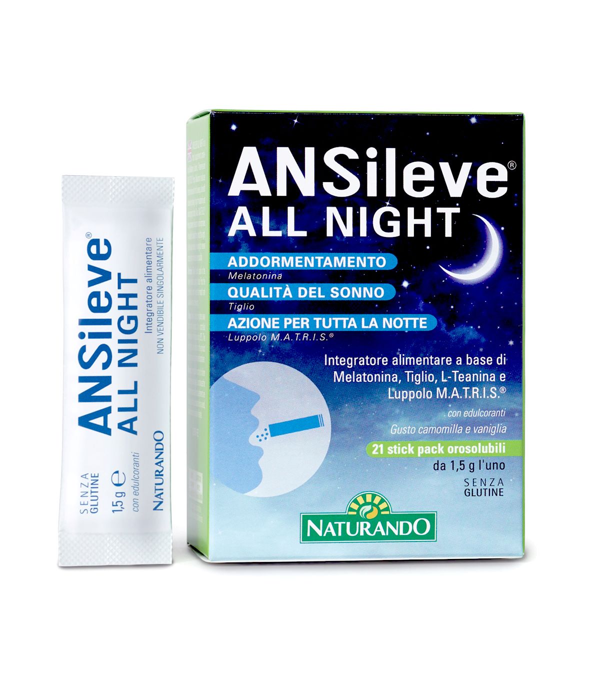 ANSILEVE ALL NIGHT 21STICK PAC