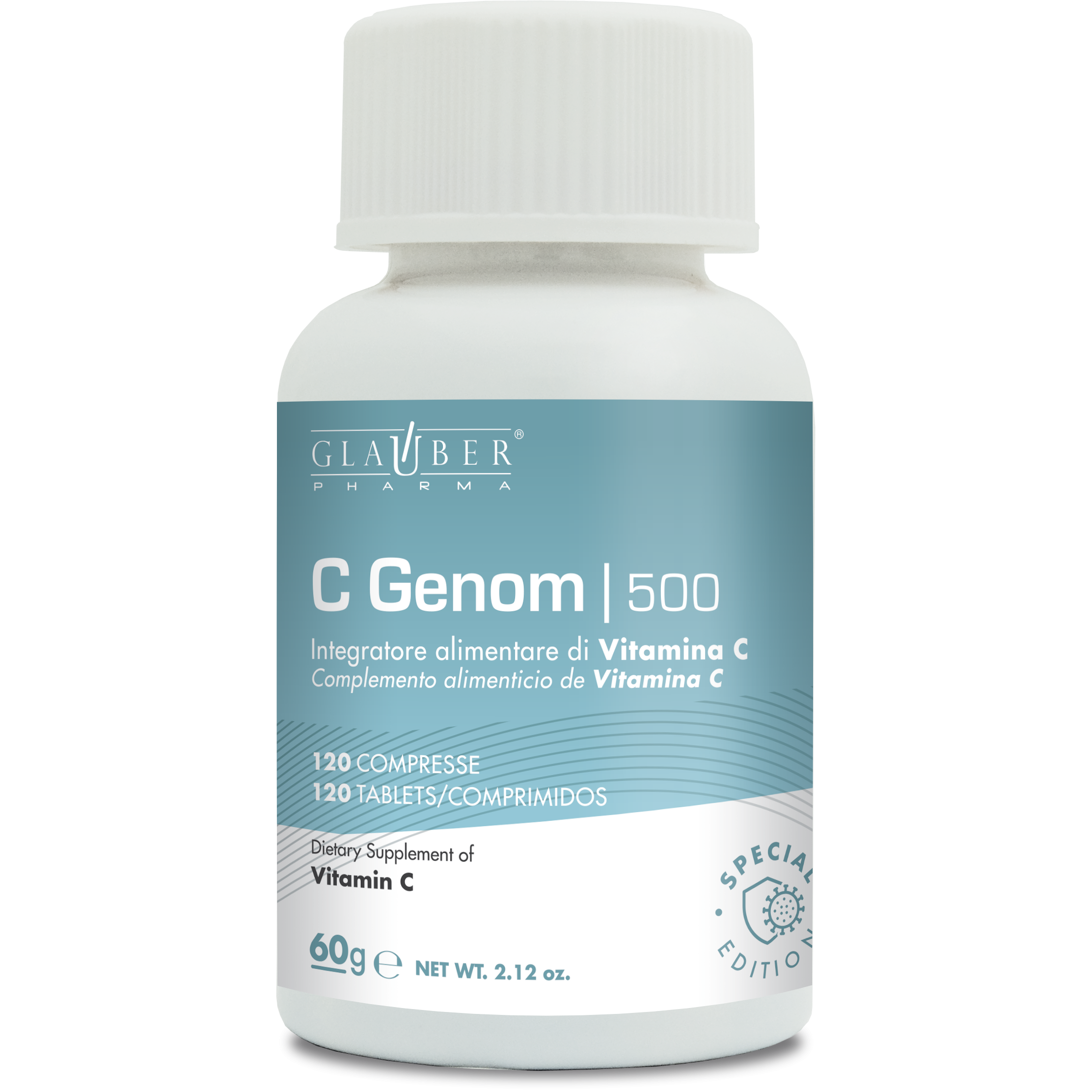 C-GENOM 500 GLAUBER 120CPR