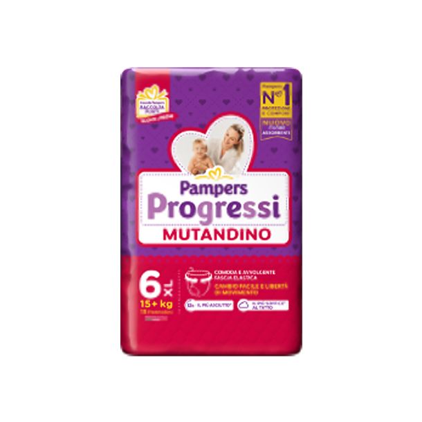 PAMPERS PROG MUT XL CP15PZ