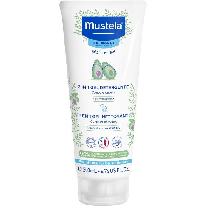 MUSTELA GEL 2IN1 200ML