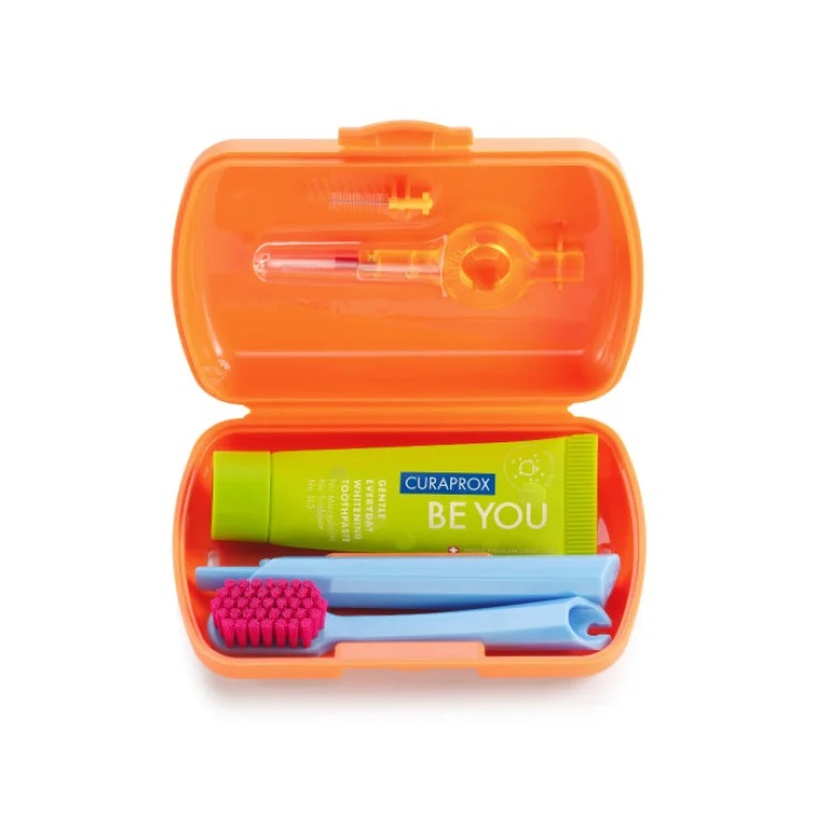 CURAPROX TRAVEL SET ORANGE