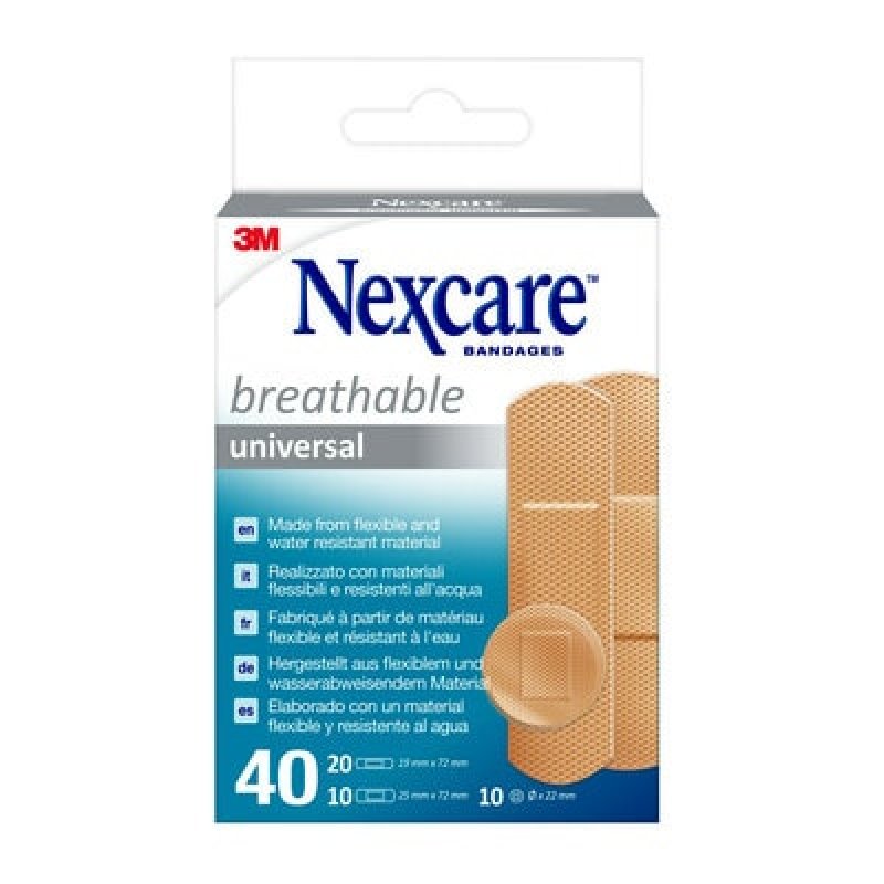 NEXCARE CER UNIV ASSORT 40P