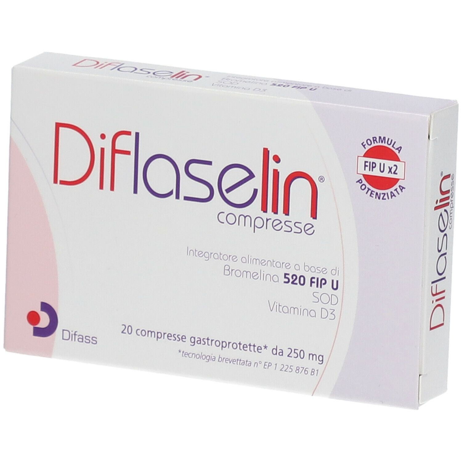 DIFLASELIN 20CPR GASTROPROTETT