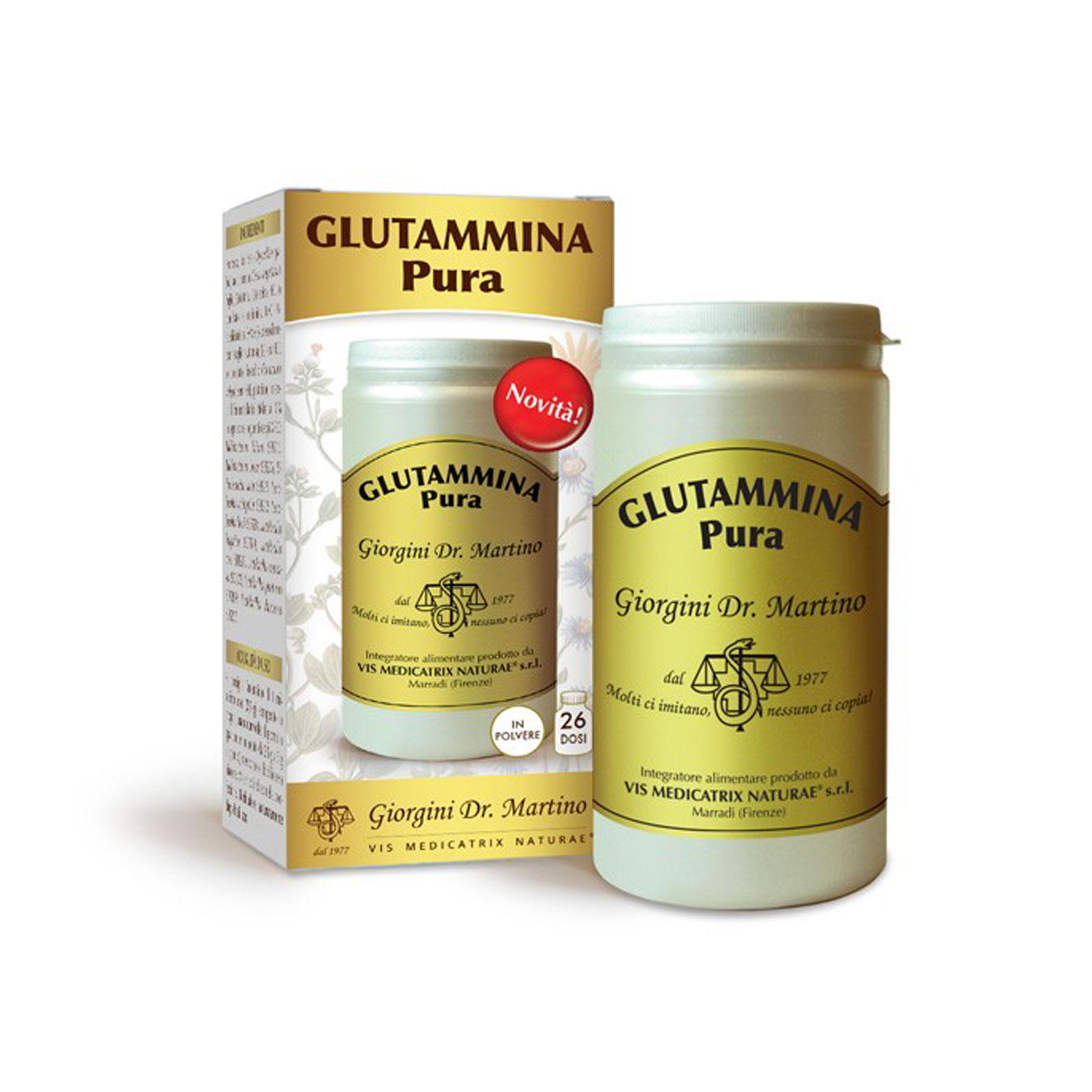GLUTAMMINA PURA POLVERE 100G