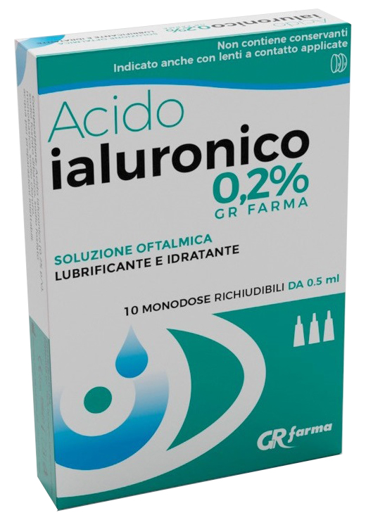 ACIDO IALURONICO 0.2% SOL OFT