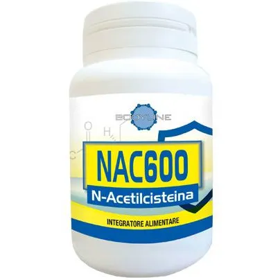 NAC 600 N-ACETILCISTEINA 60CPS