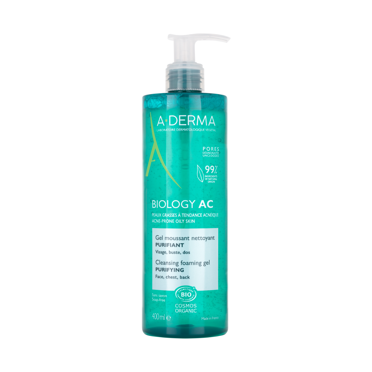 ADERMA BIOLOGY AC GEL DET400ML