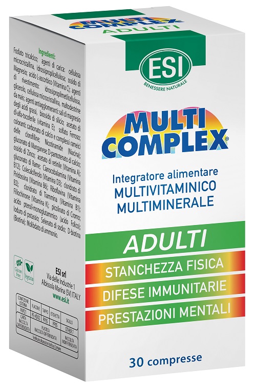 ESI MULTICOMPLEX ADULTI 30CPR
