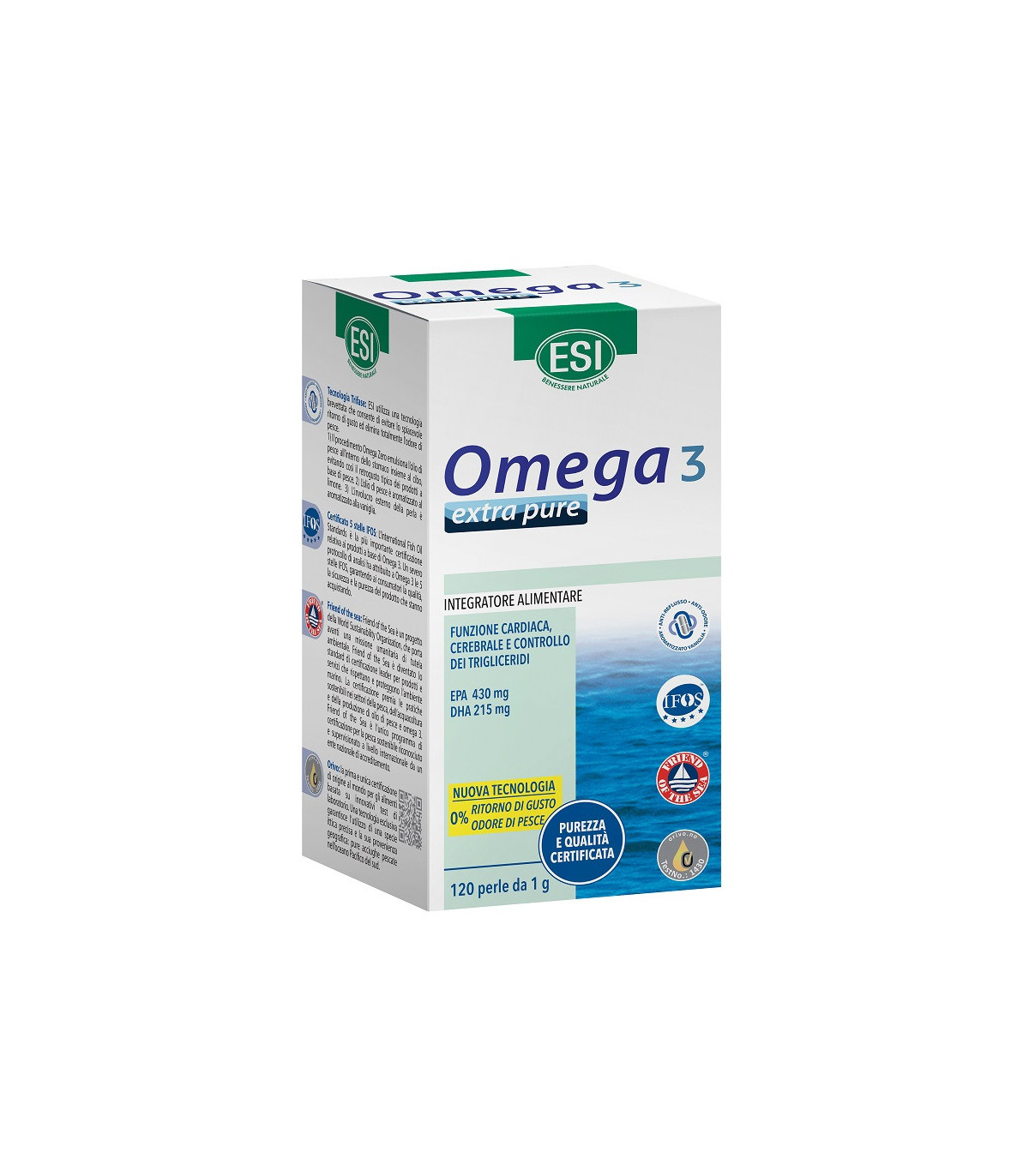 ESI OMEGA 3 EXTRA PURE 120PRL
