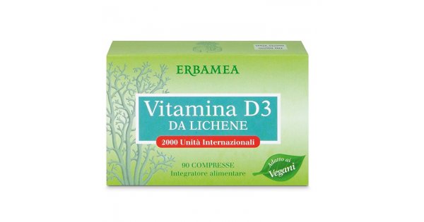 VITAMINA D3 DA LICHENE 90CPR