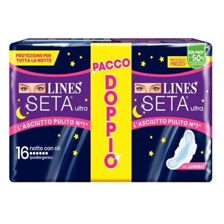 LINES SETA ULTRA NOTTE 16PZ