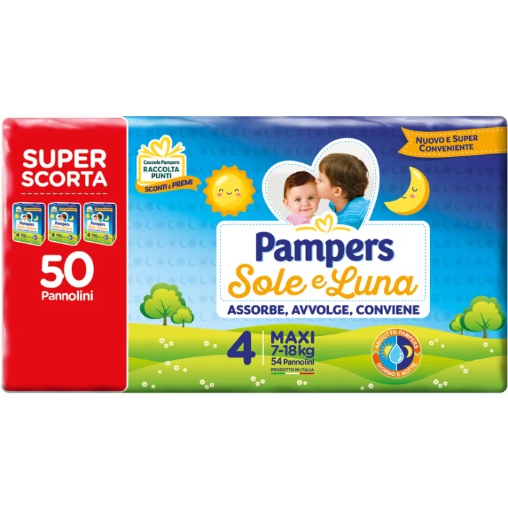 PAMPERS SL TRIO MAXI 50PZ